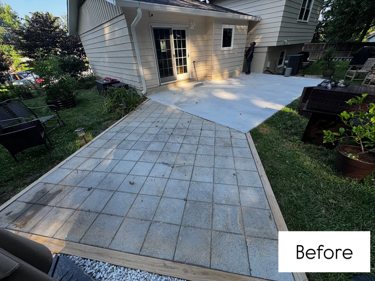 Backyard Patio Renovation