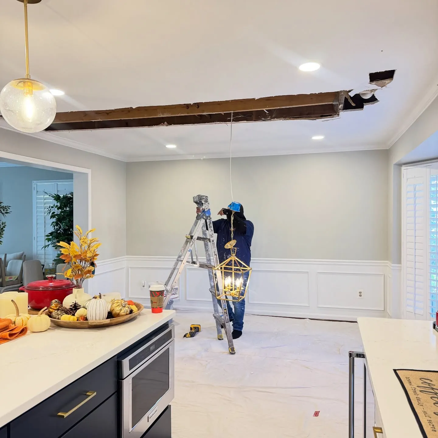 Ceiling Leak Repair - Image 5