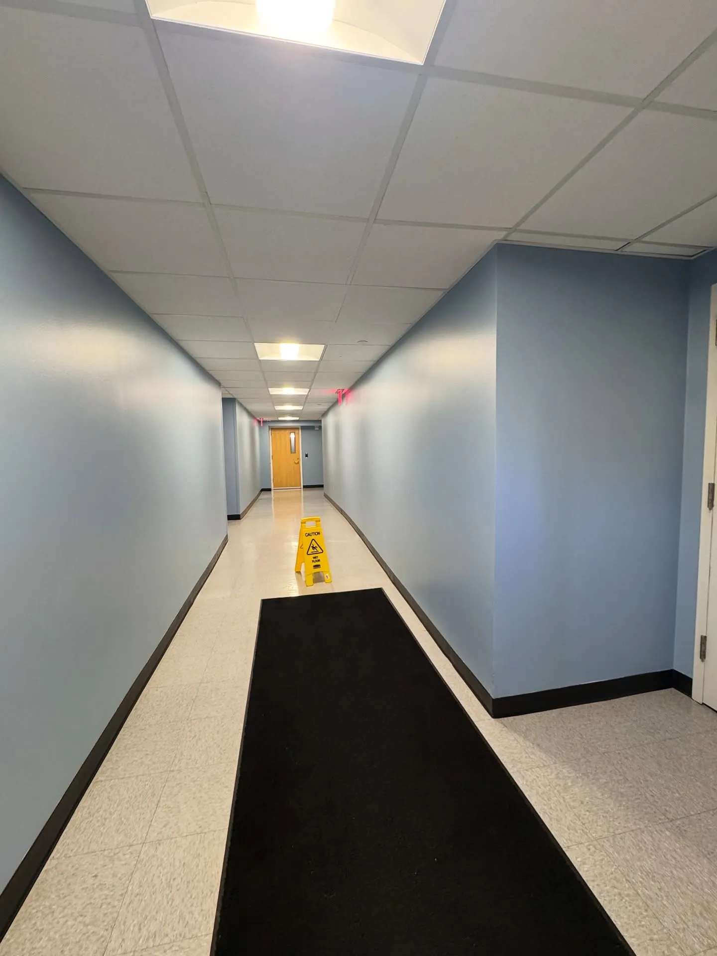 Commercial Building Hallway Paint