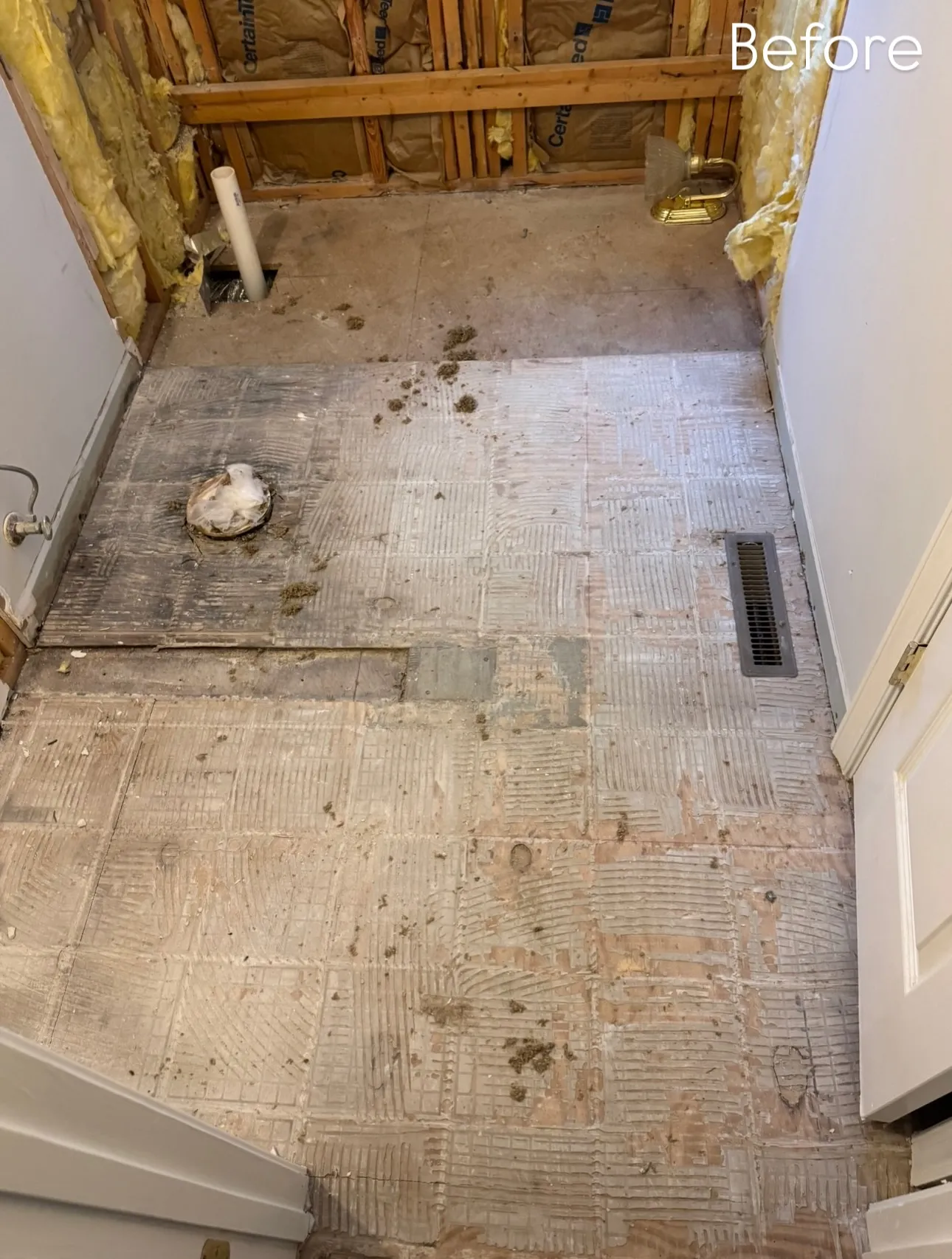 Bathroom Floor Renovation - Image 2